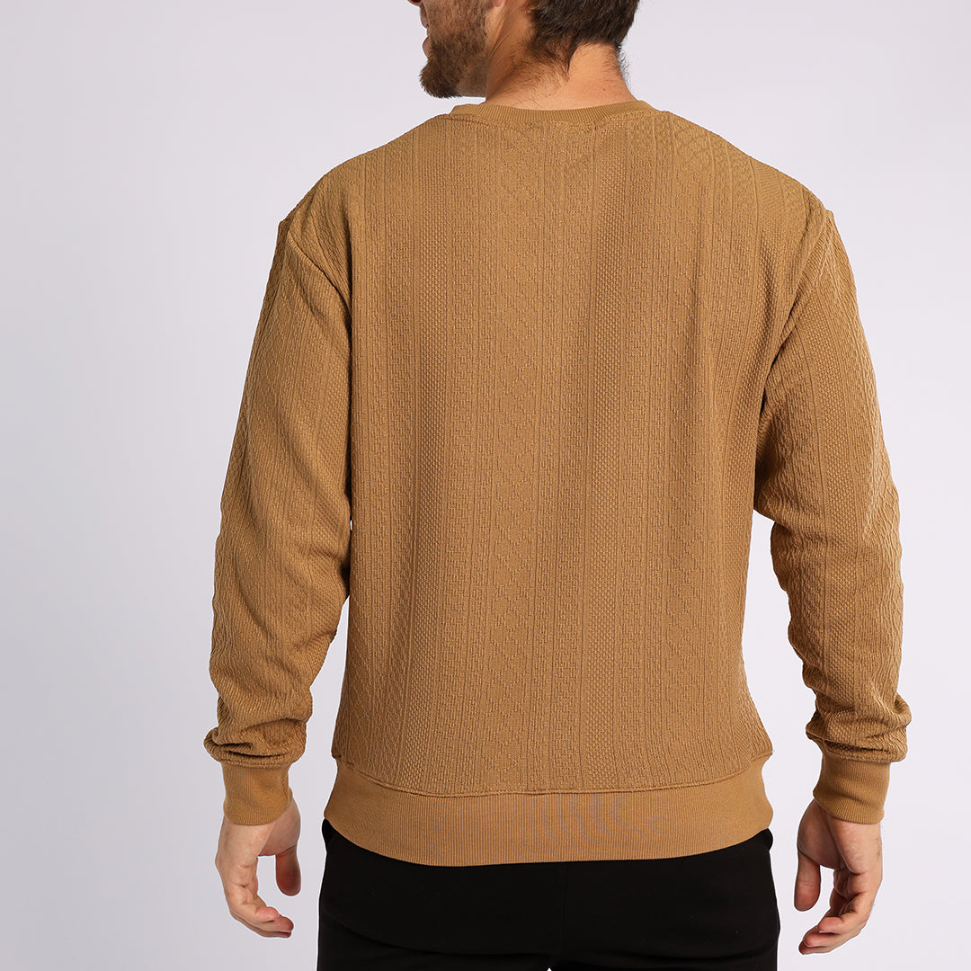 Stone Jacquard Sweater