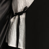 BLACK WRAP JACKET