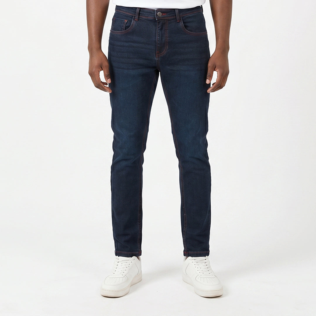BLUE BLACK SUPER SKINNY DENIM JEANS