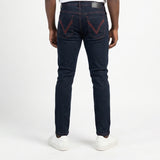 BLUE BLACK SUPER SKINNY DENIM JEANS