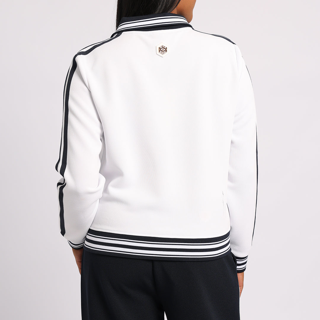LADIES BOMBER SWEATER