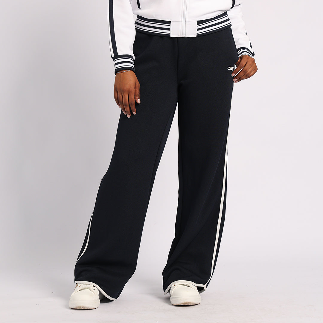 NAVY WIDE LEG PANTS