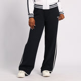 NAVY WIDE LEG PANTS