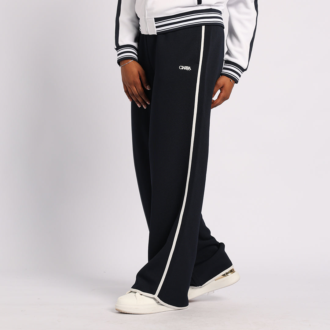 NAVY WIDE LEG PANTS