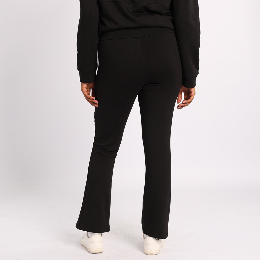 BLACK STRAIGHT LEG PANT