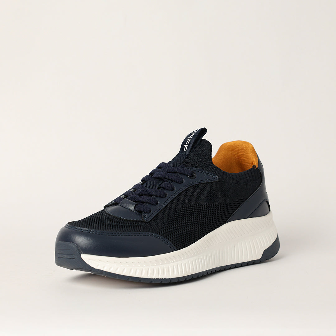 Zaff Navy Runner Sneaker