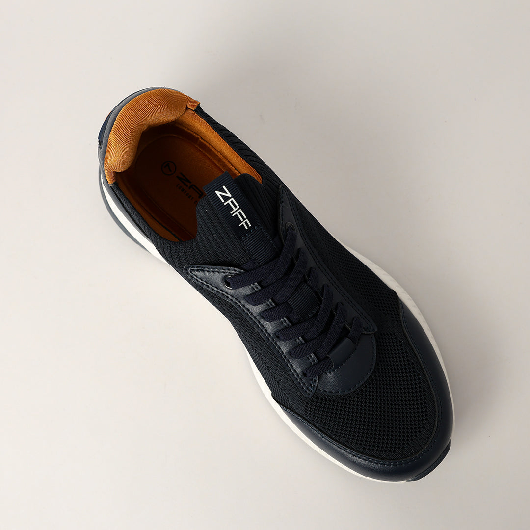 Zaff Navy Runner Sneaker