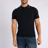 NAVY KNIT GOLFER