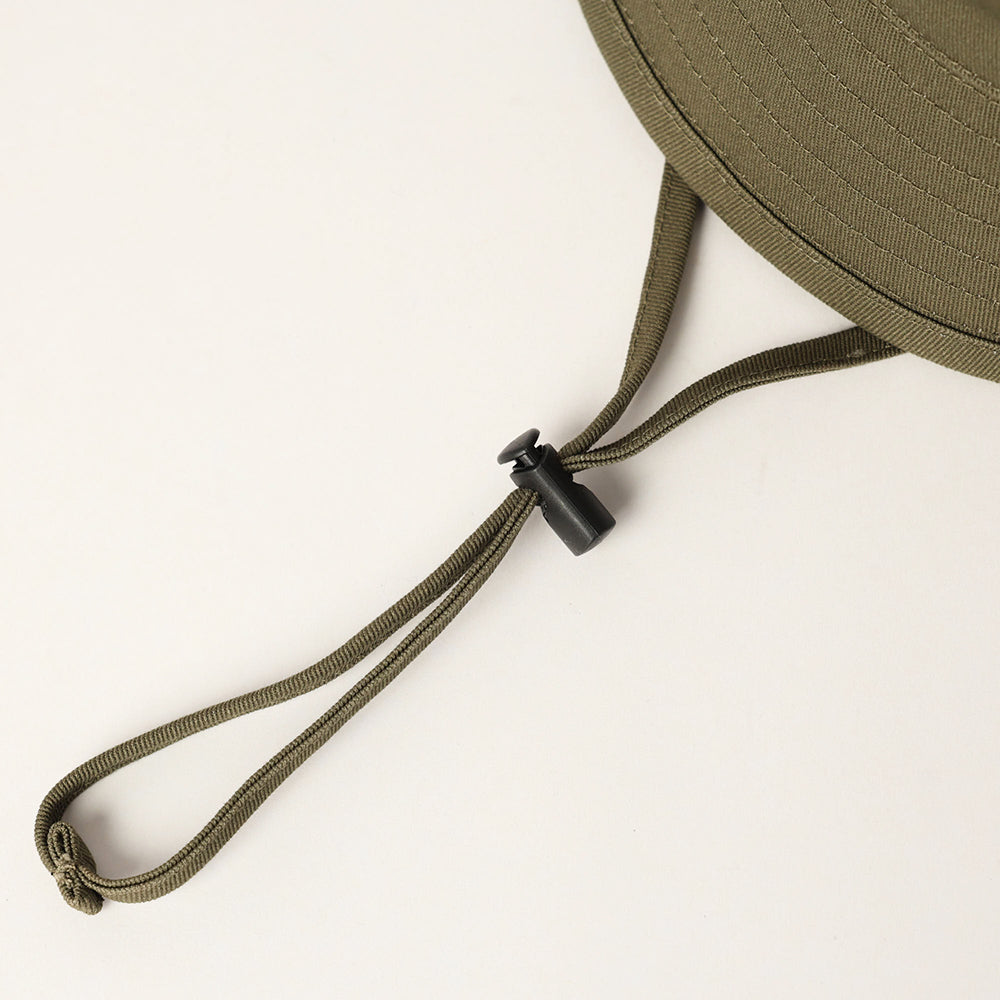 BOYS TRB OLIVE &amp; STONE REVERSIBLE BUCKET HAT (DRAWSTRING DETAIL)