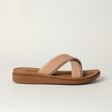 LADIES CIARRA MINK CROSSOVER COMFORT SANDAL