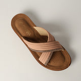 LADIES CIARRA MINK CROSSOVER COMFORT SANDAL