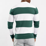 GREEN STRIPE L/S T-SHIRT