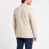 MENS ZAFF STONE SHACKET WITH BUTTONS