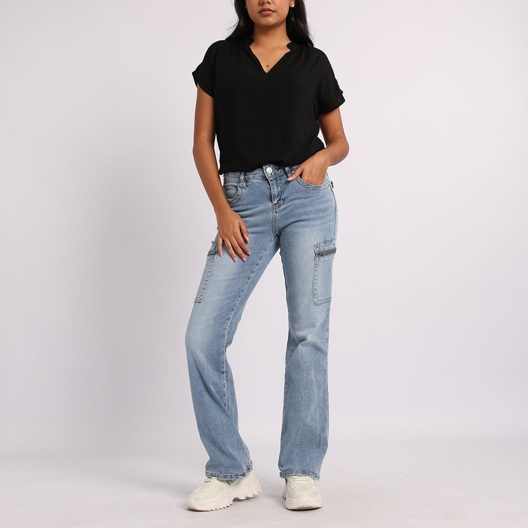 LADIES BLUE JEAN