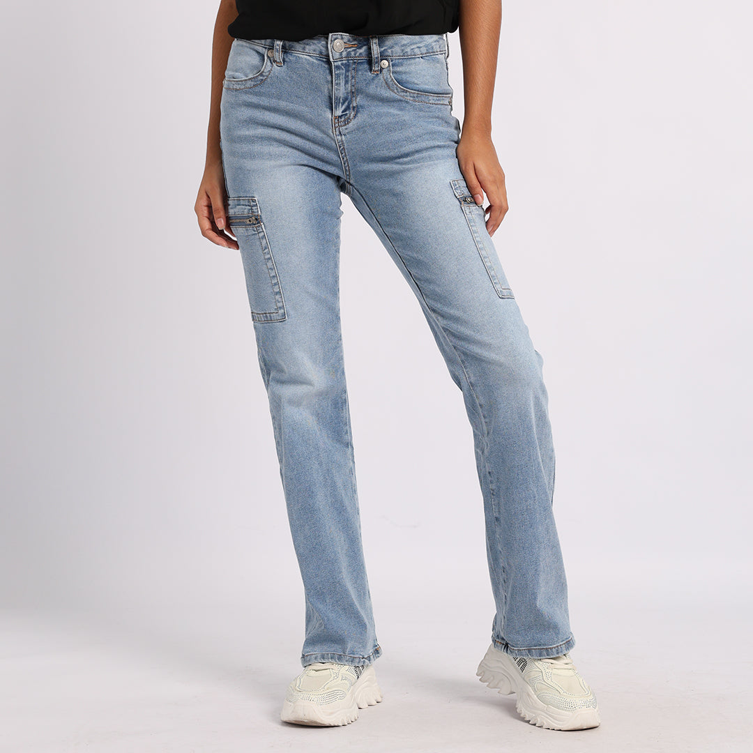 LADIES BLUE JEAN