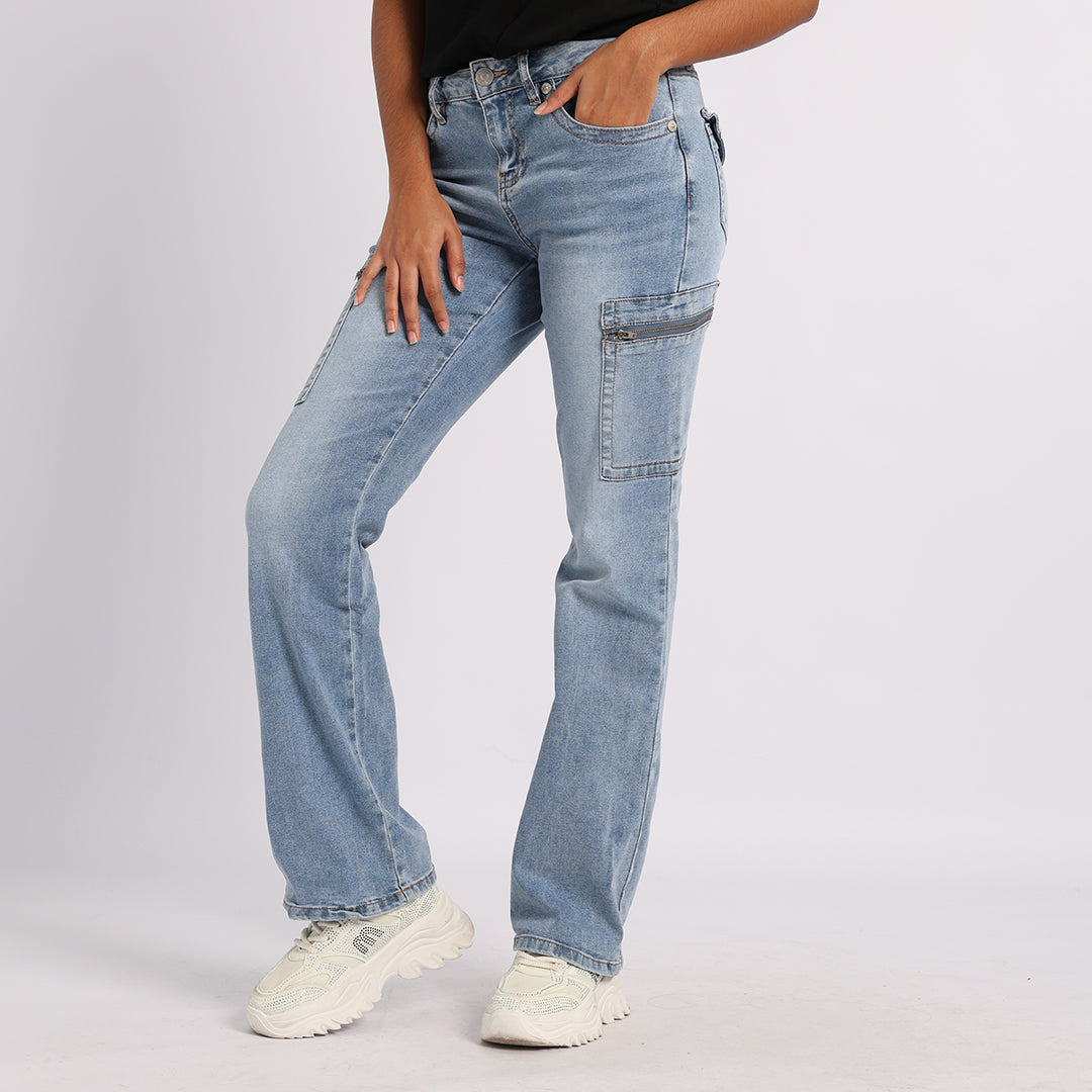 LADIES BLUE JEAN