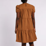 LADIES ALORA TBC PLAIN TIERED DRESS