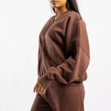 BROWN LONG SLEEVE JACKET