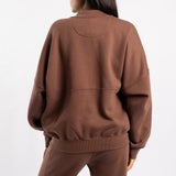 BROWN LONG SLEEVE JACKET