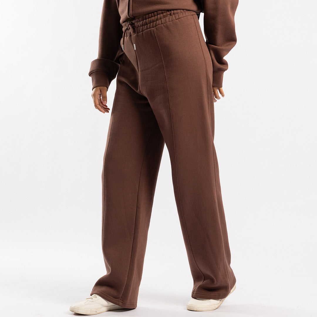 BROWN WIDE LEG PANT