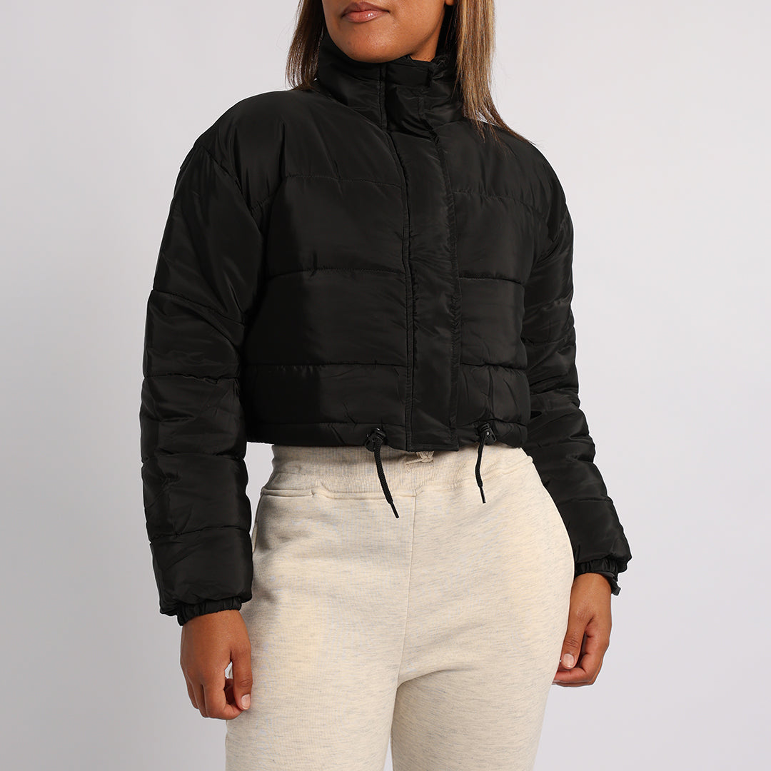 BLACK PUFFER JACKET