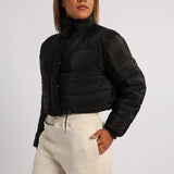 BLACK PUFFER JACKET