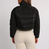 BLACK PUFFER JACKET