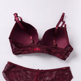 PURPLE LACE BRA