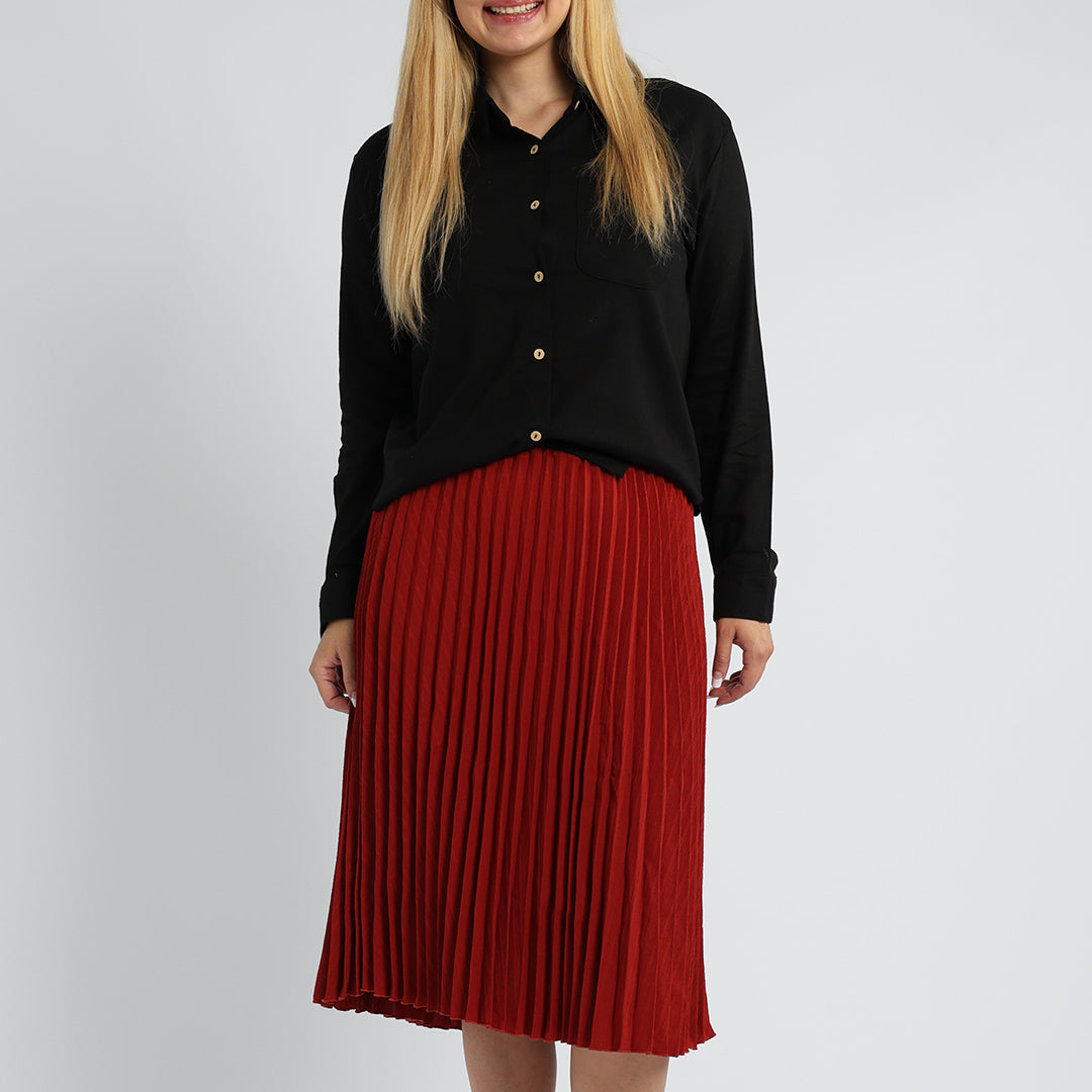LADIES RUST SKIRT