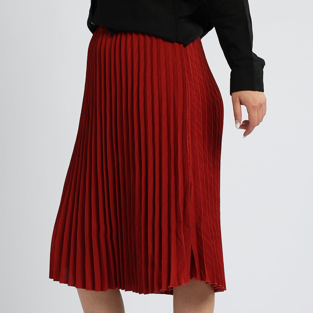 LADIES RUST SKIRT