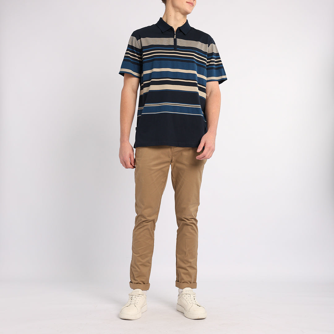 BLUE STRIPE GOLFER