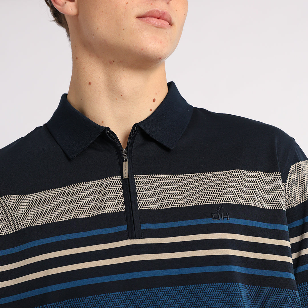 BLUE STRIPE GOLFER