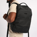 Zaff Black Laptop Backpack