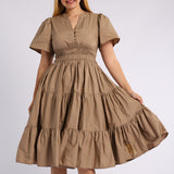 MOCCA SHORT SLEEVE  DRESS