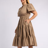MOCCA SHORT SLEEVE  DRESS
