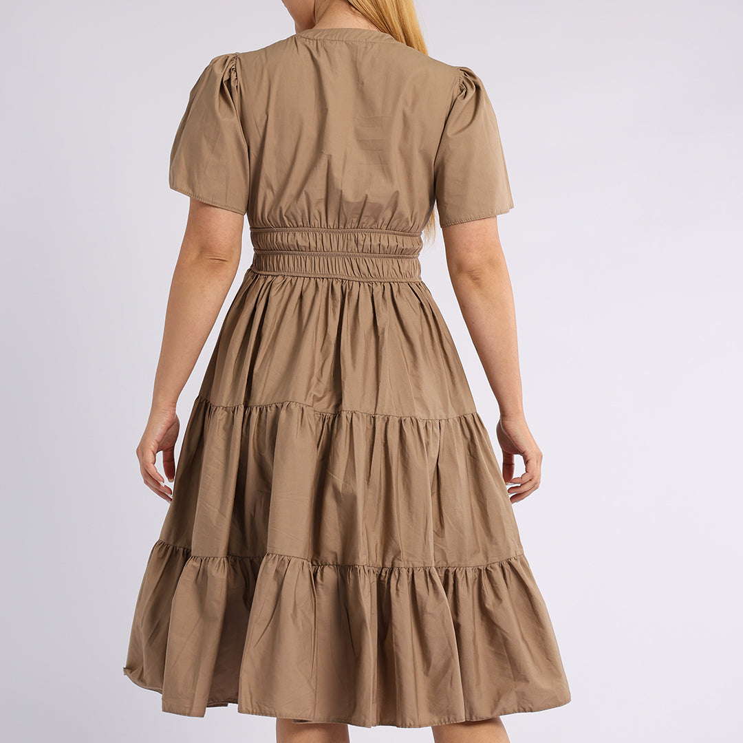 MOCCA SHORT SLEEVE  DRESS