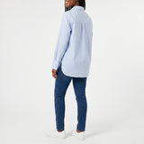 BLUE STRIPE LONG SLEEVE SHIRT