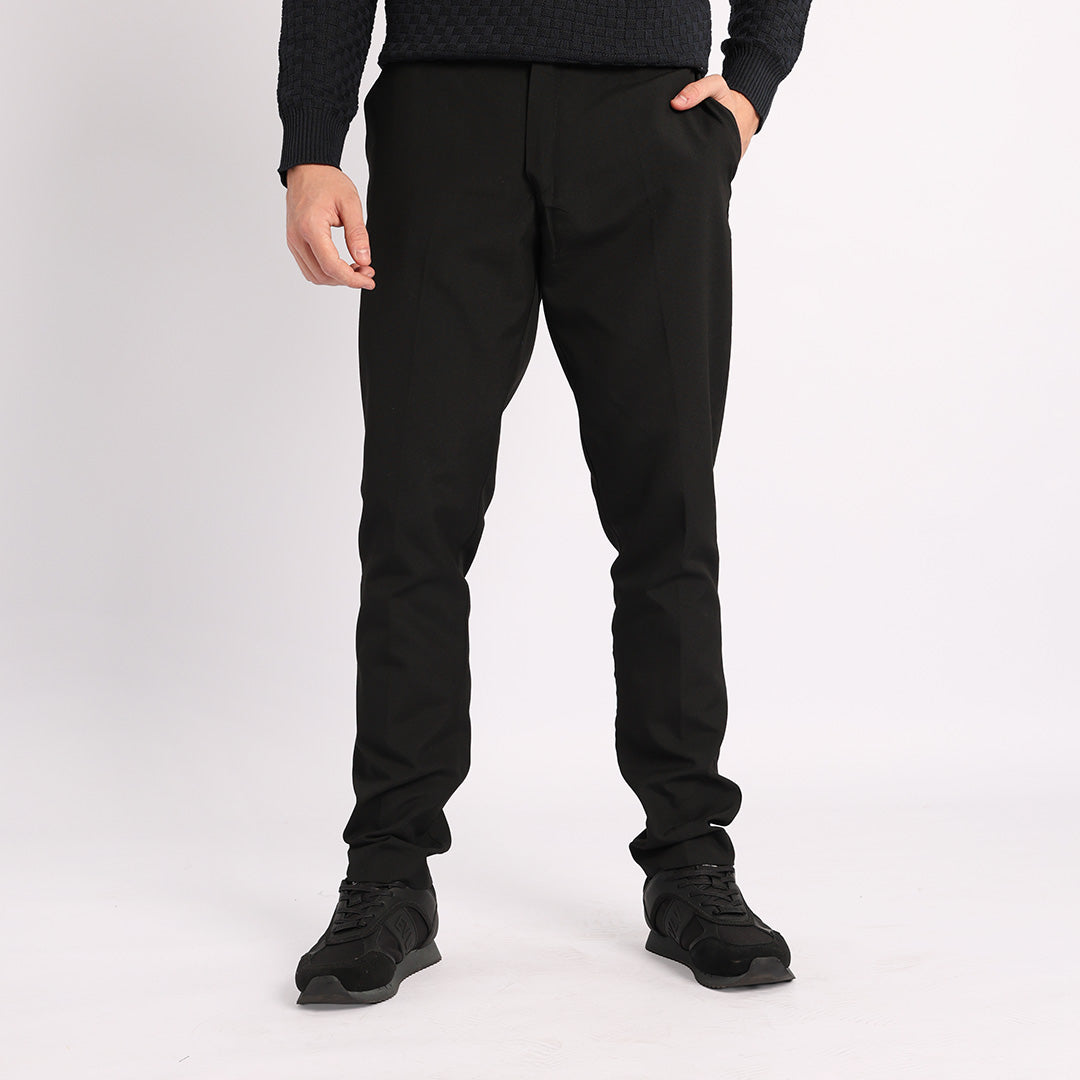 Mens Black Trousers