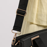 Ciarra Black Large Tote Bag.Aop Details.