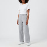 Ladies Grey Wide Leg Pant