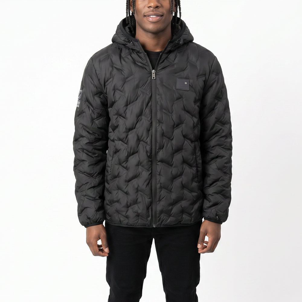 BLACK GLADIATOR PARKA JACKET