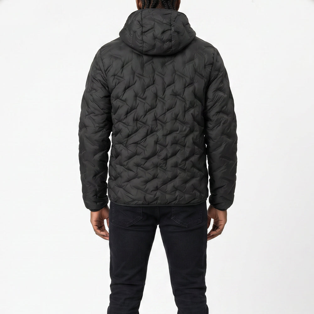BLACK GLADIATOR PARKA JACKET
