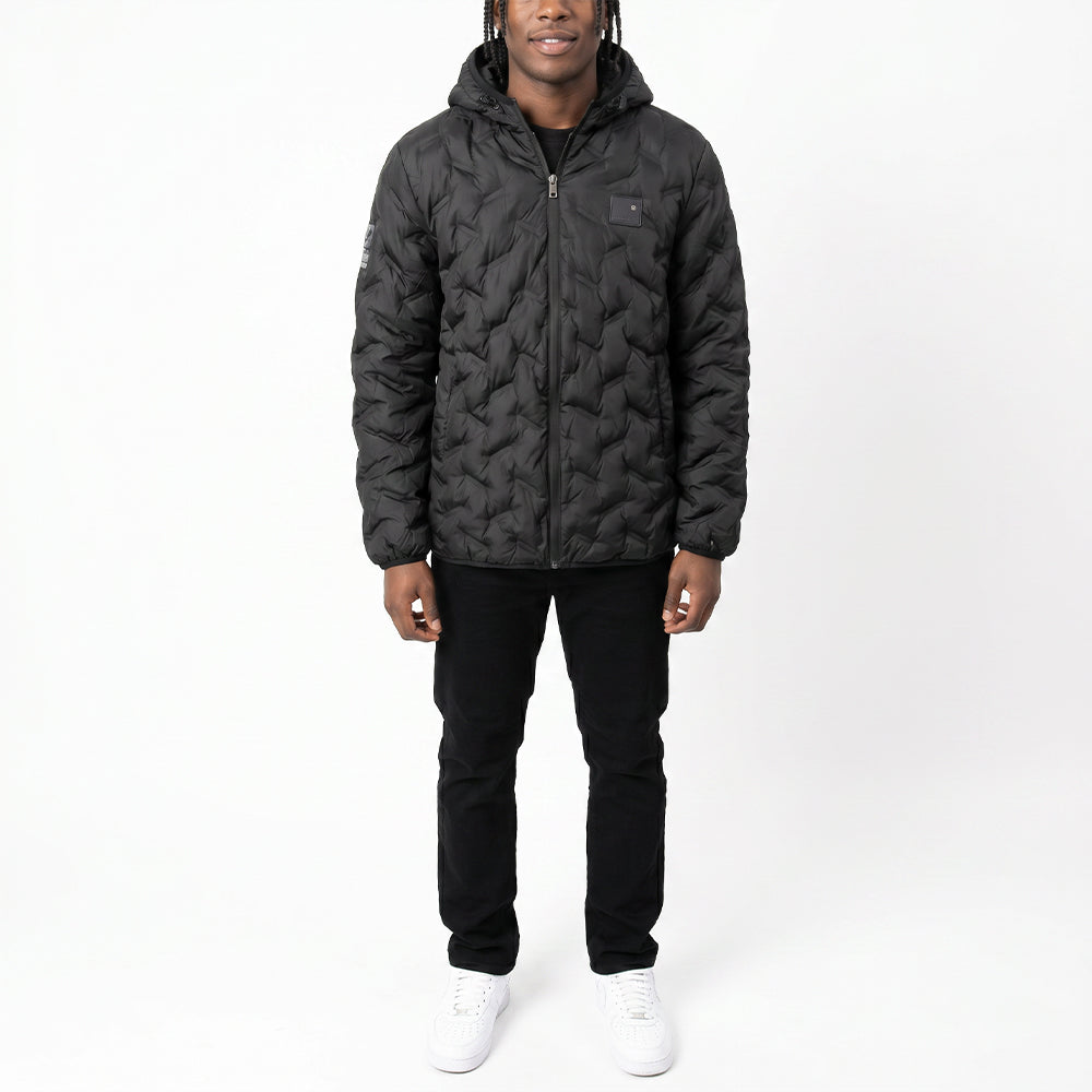 BLACK GLADIATOR PARKA JACKET