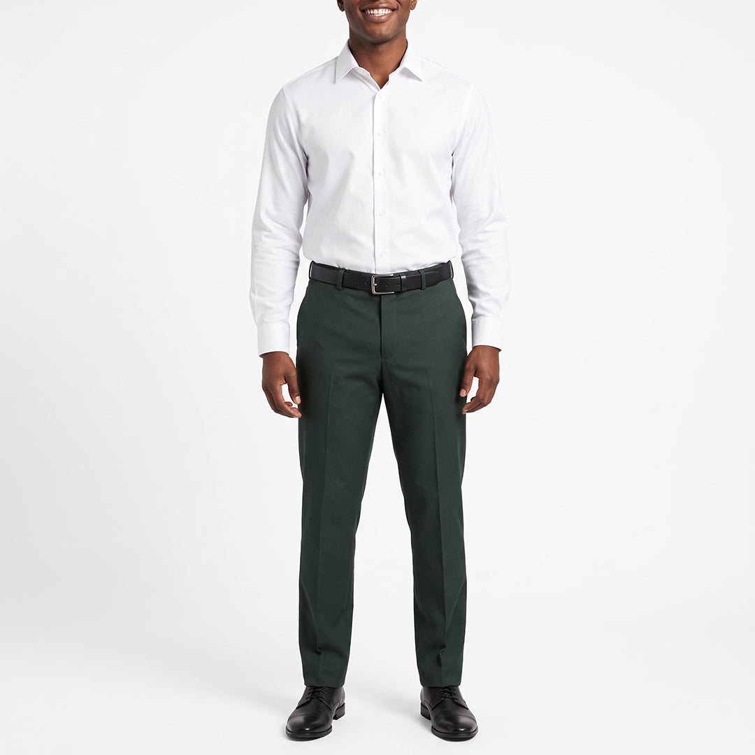Bottle Green Formal Pants