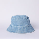 GIRLS TRB BLUE WASHED BUCKET HAT (LOVE TRB)