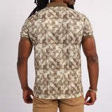 Mens Printed Golfer