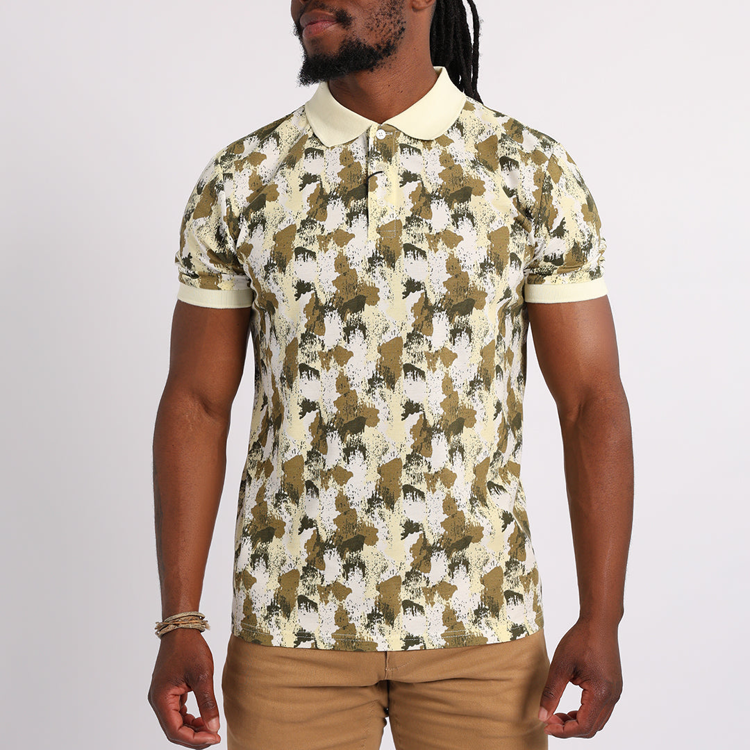 Mens Printed Golfer