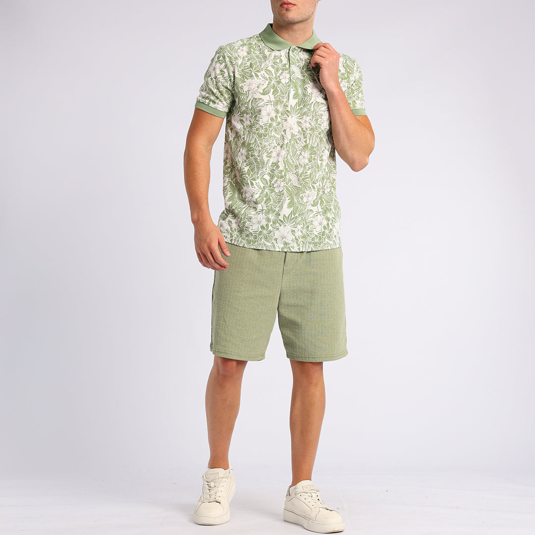 Mens Printed Golfer