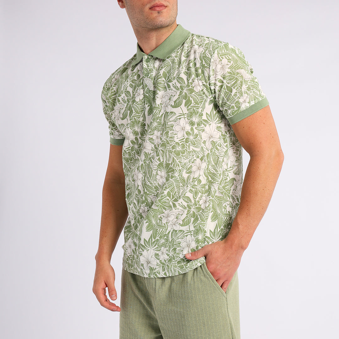 Mens Printed Golfer