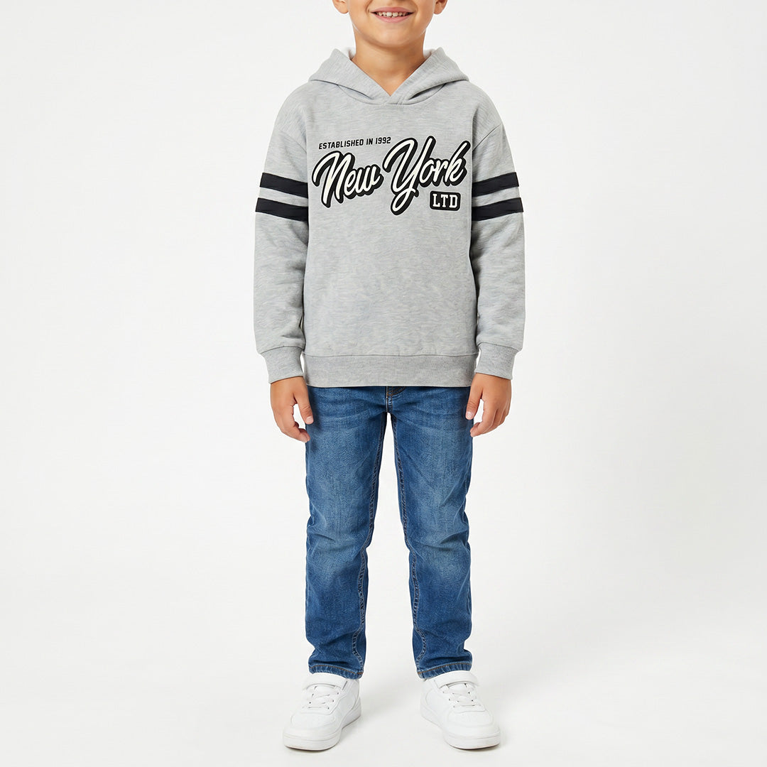 BOYS GREY SWEATER